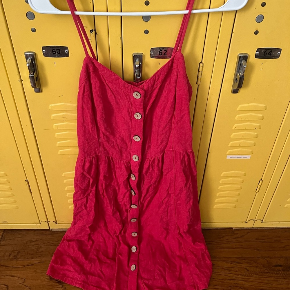 Button front dress